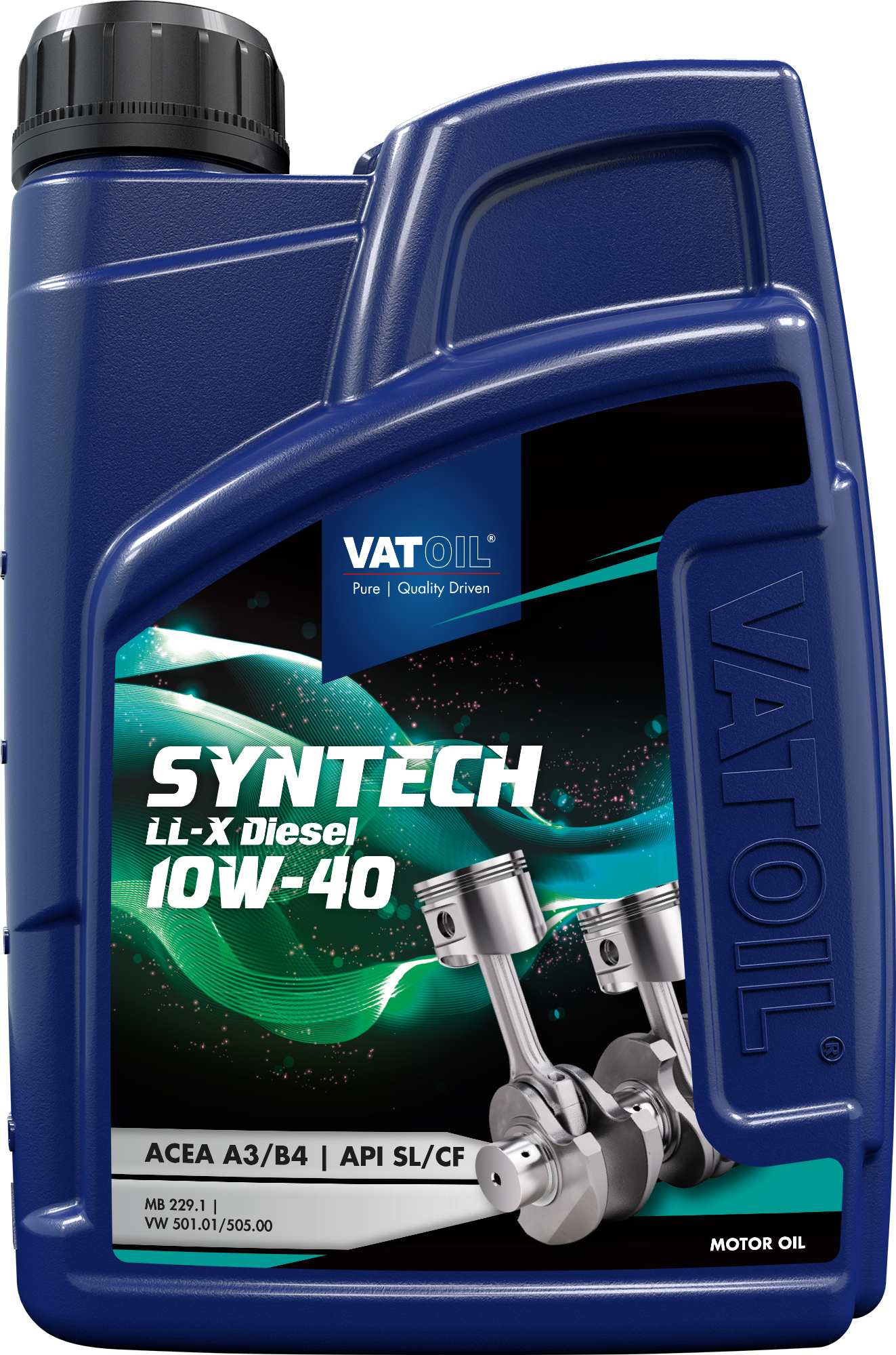 Олива моторна VATOIL Syntech LL-X DIESEL 10W-40 1 л (50782)